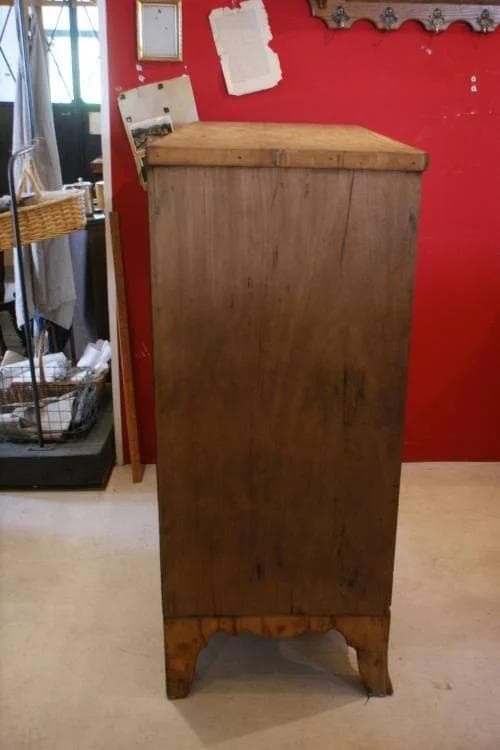 アンティークウッドチェスト