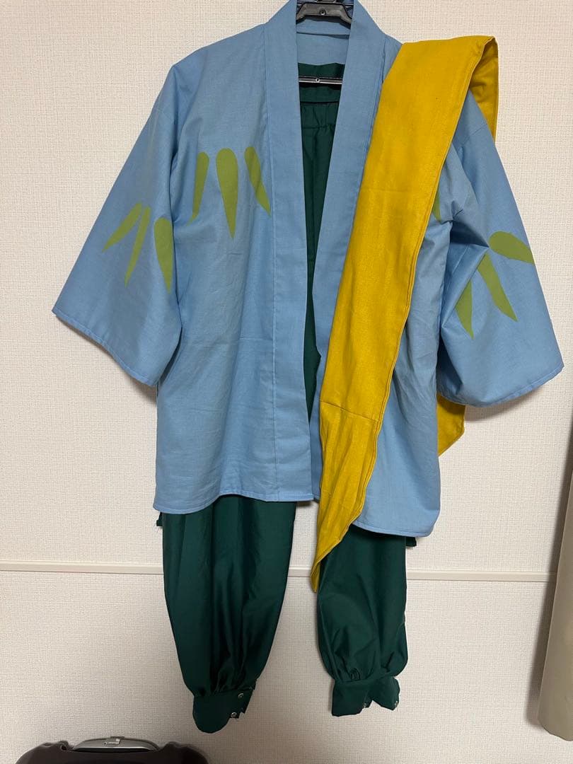 忍たま/竹谷八左エ門コスプレ衣装　私服+ウィッグセット