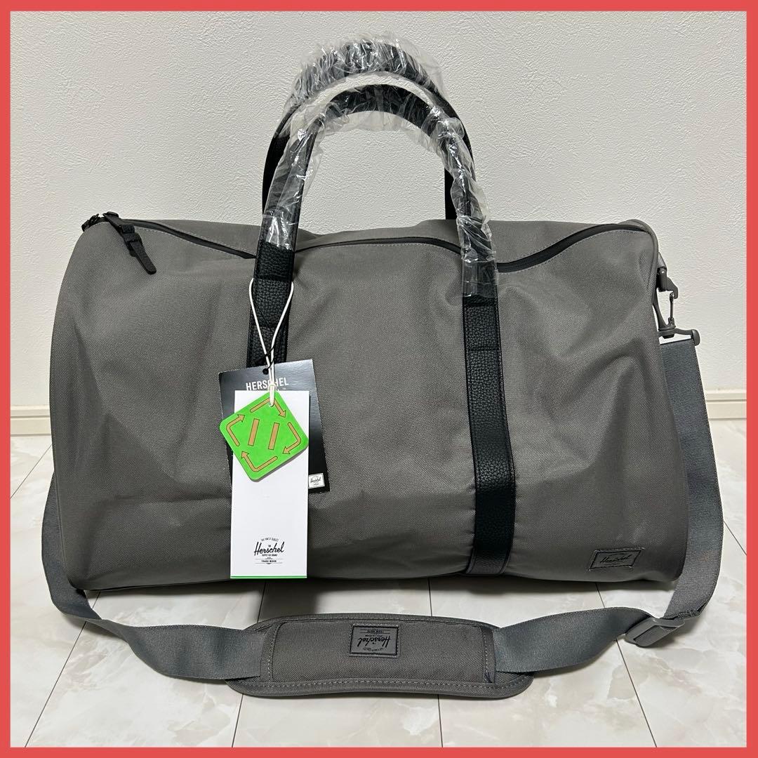 Herschel Novel Duffle グレー 43L ボストンバッグ