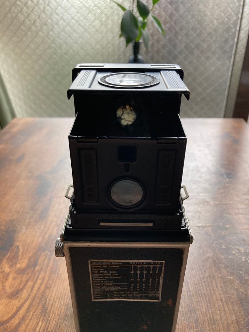 d*9様 ローライフレックス　3.5 メタルキャプ付き