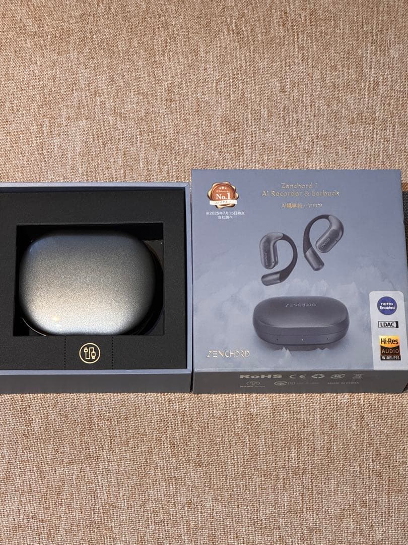 【新品】期間限定値下げ中！ZENCHORD 1 AI議事録イヤホン