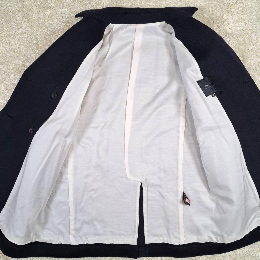 美品　高級ライン　SHIPS Primary Navy Label ピーコート