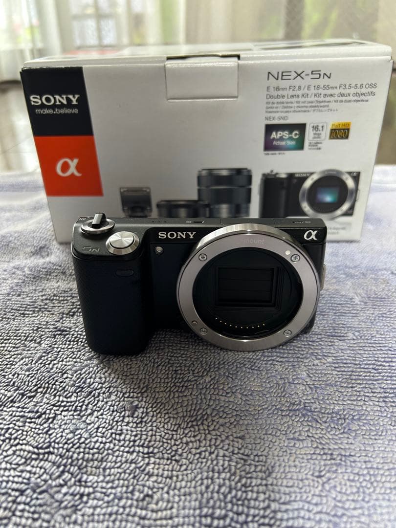 SONYレンズE20mmF2.8: E18-55mmF3.5-5.6/2本セット