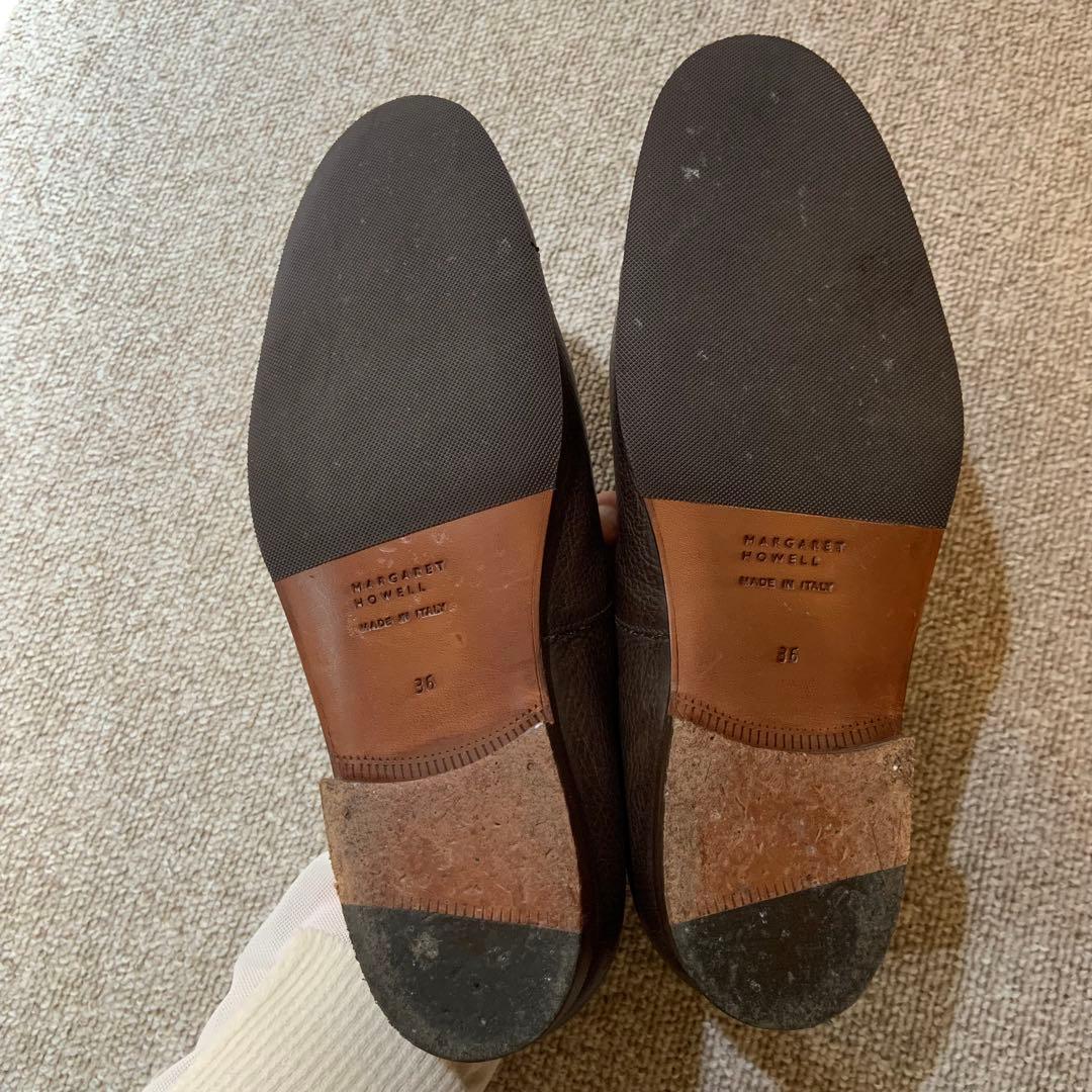 ⚪︎ マーガレットハウエル Italy レースアップシューズ 36