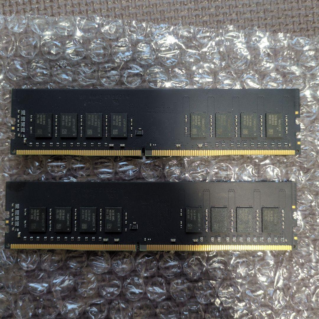 32GB(16GBx2) DDR4 3200MHz メモリー