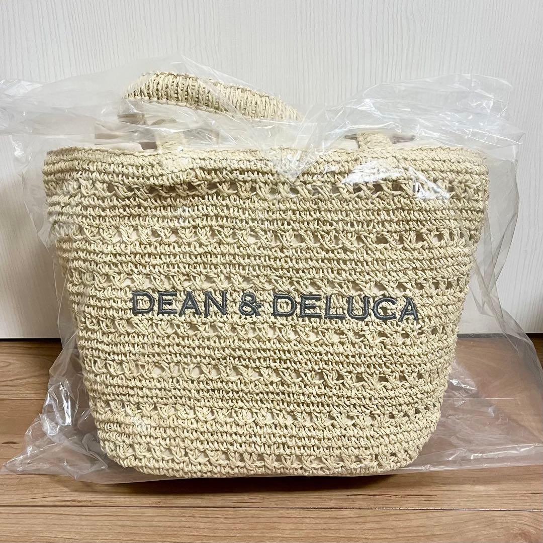 DEAN & DELUCA BEAMS クロッシェバスケットバッグ Mサイズ