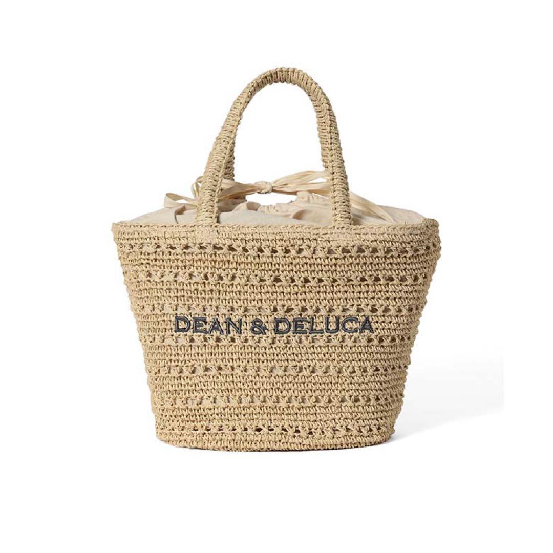 DEAN & DELUCA BEAMS クロッシェバスケットバッグ Mサイズ