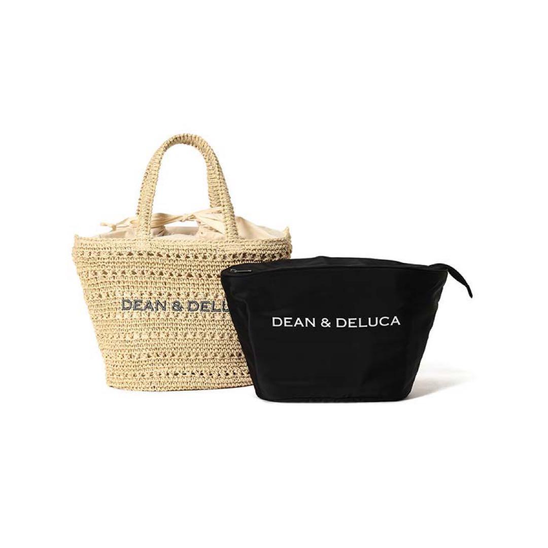 DEAN & DELUCA BEAMS クロッシェバスケットバッグ Mサイズ