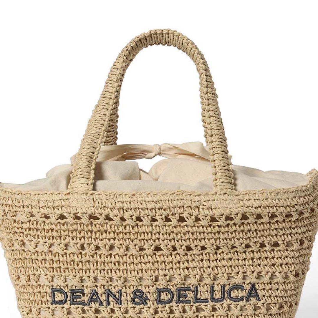 DEAN & DELUCA BEAMS クロッシェバスケットバッグ Mサイズ