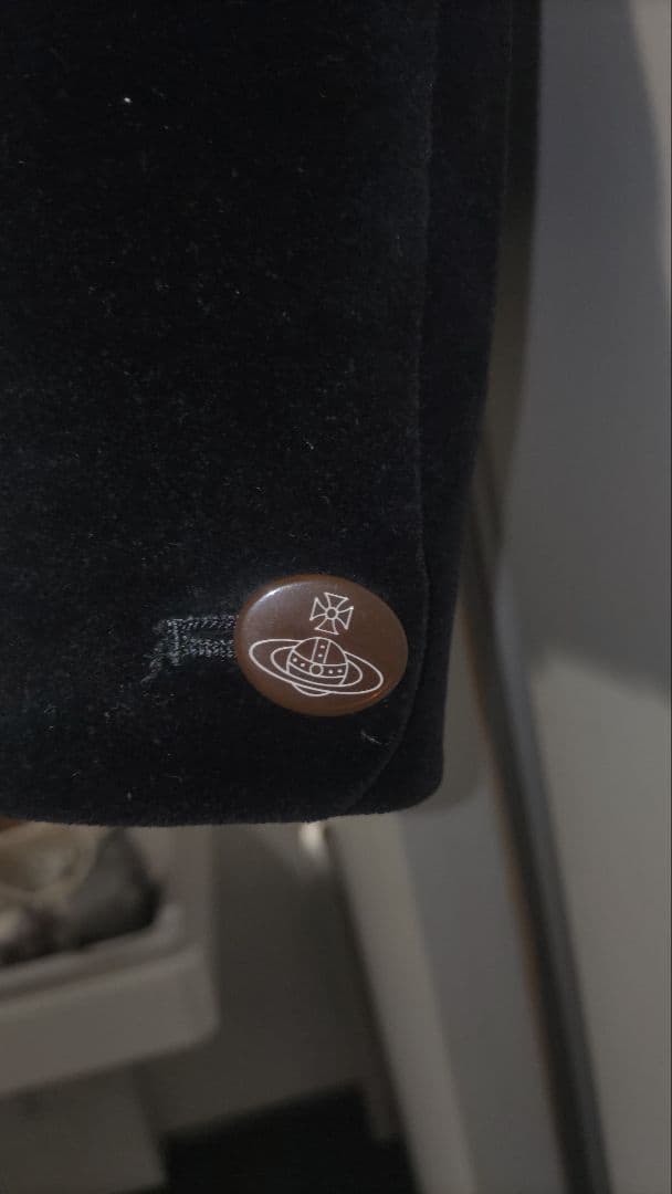 はる　ヴィヴィアンウエストウッド ラブジャケット ブラック　ベロア