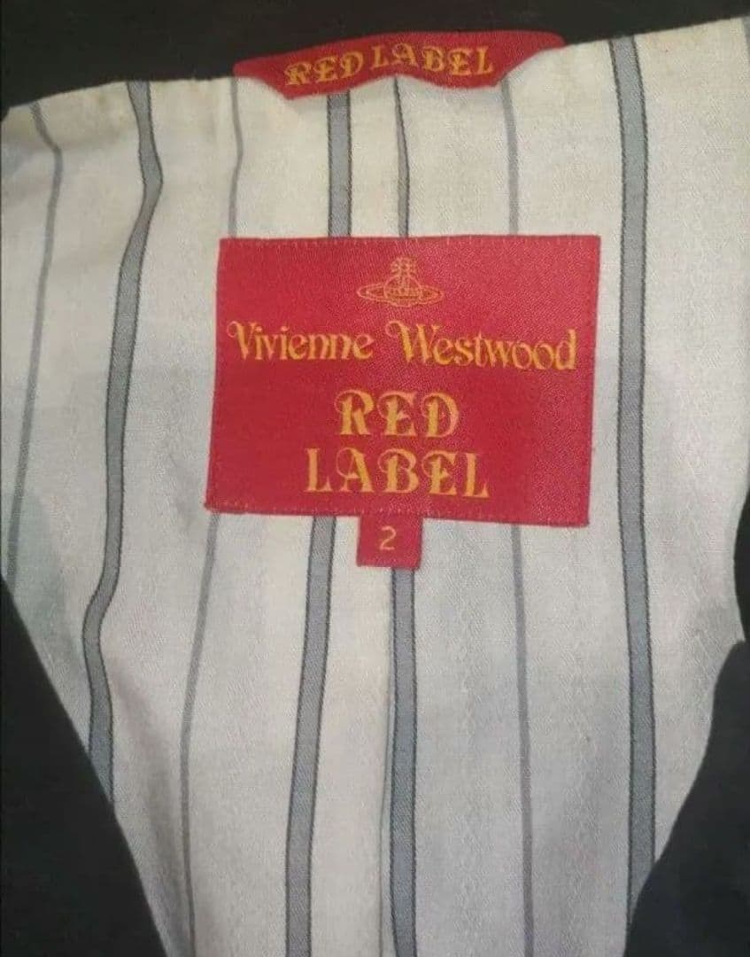 はる　ヴィヴィアンウエストウッド ラブジャケット ブラック　ベロア