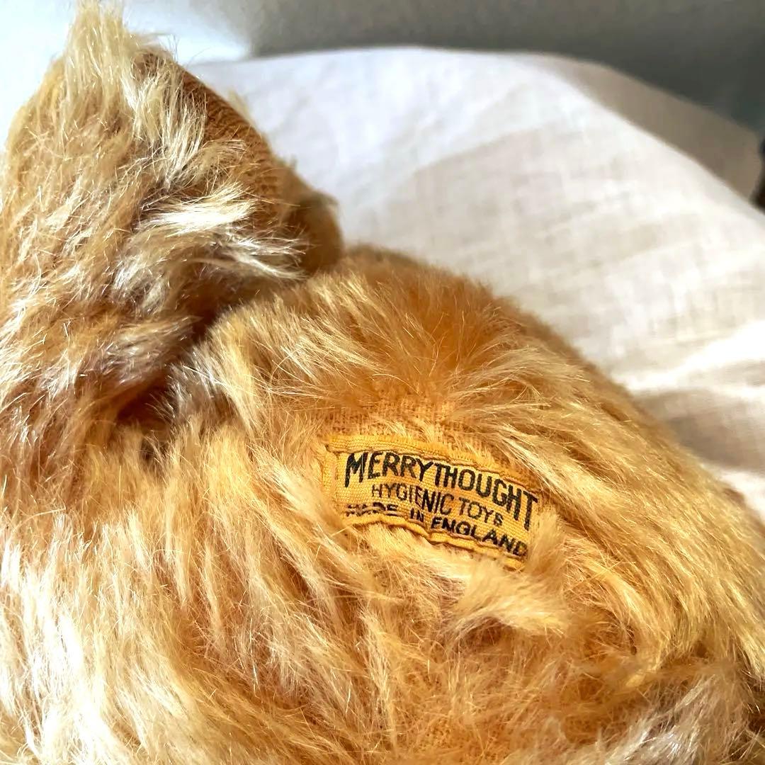 MERRY THOUGHT 犬のぬいぐるみ　アンティーク　テリア？　イギリス