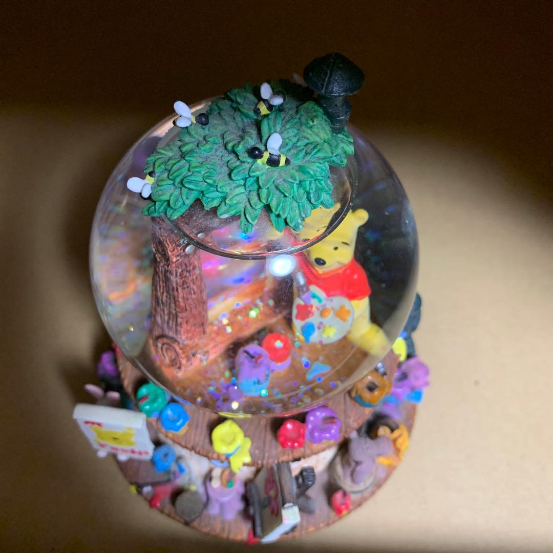 Winnie the Pooh ディズニー Disney スノーグローブ レア