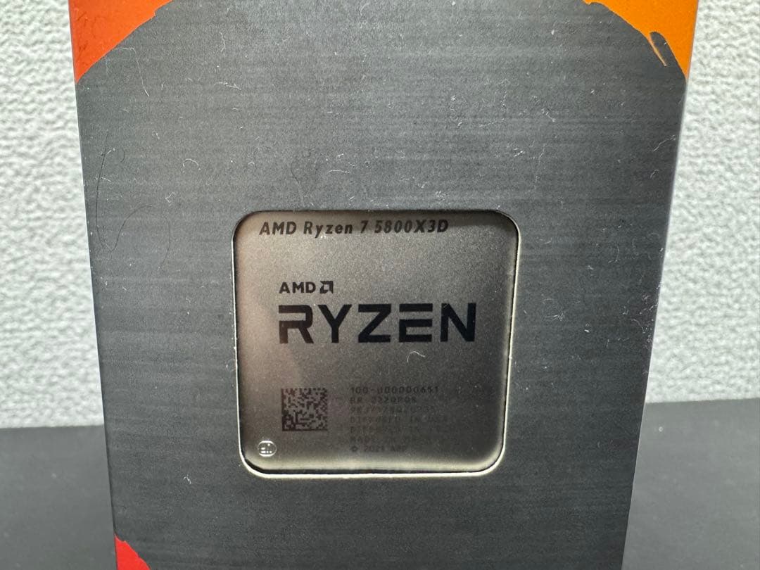 中古 CPU Ryzen7 5800X3D 3.4GHz SOCKET AM4