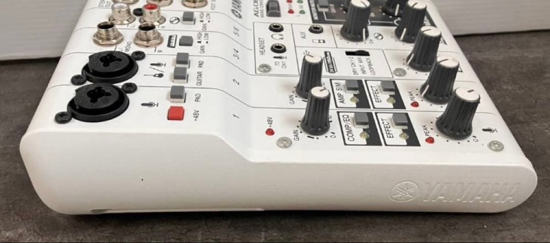 YAMAHA/ヤマハ MIXING CONSOLE AG06 傷汚れ等有