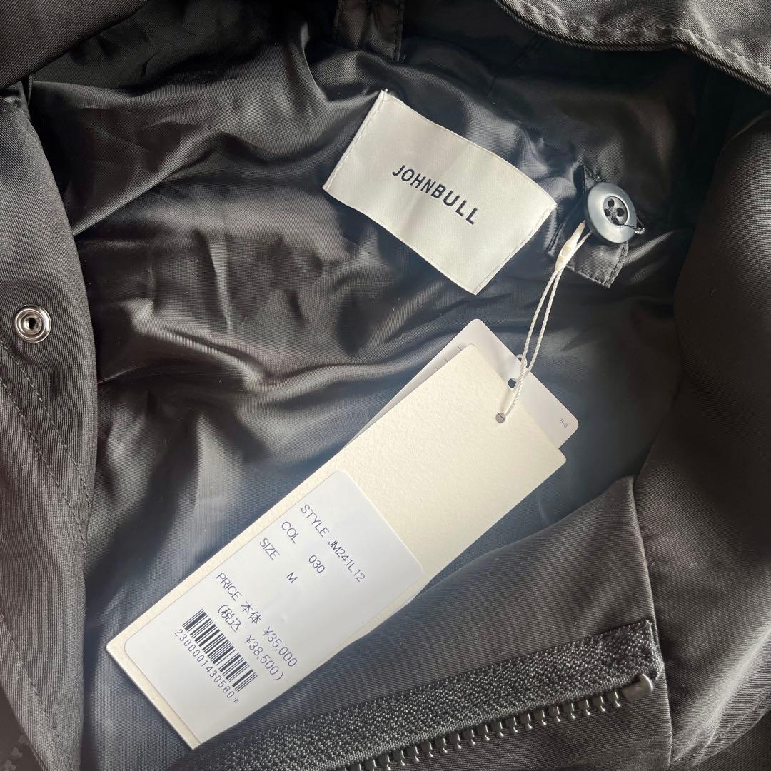 【JOHN BULL】ジョンブル　モッズコート　新品未使用品　ブラック
