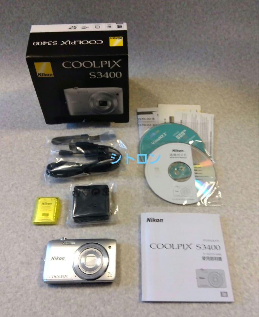 ★新品★Nikon★COOLPIX★S3400★デジカメ★ニコン★