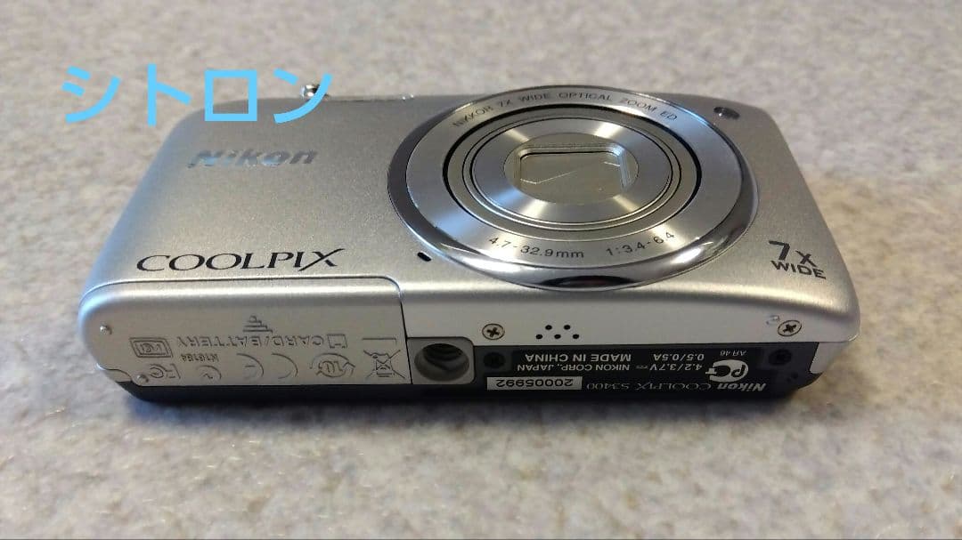 ★新品★Nikon★COOLPIX★S3400★デジカメ★ニコン★