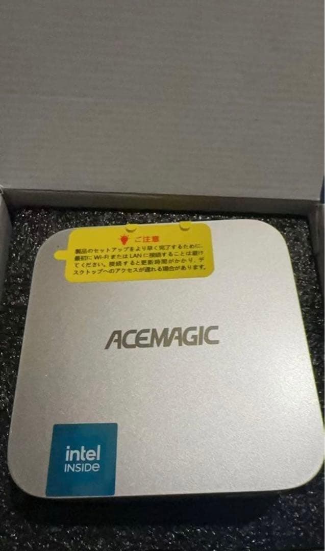 ミニpc未使用T8plus 12GB RAM 256GB