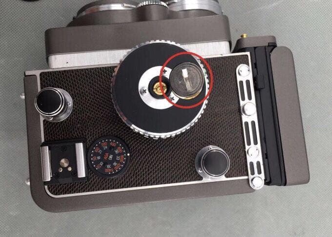 ローライ ローライフレックス ROLLEIFLEX 2.8FX用 電池カバー