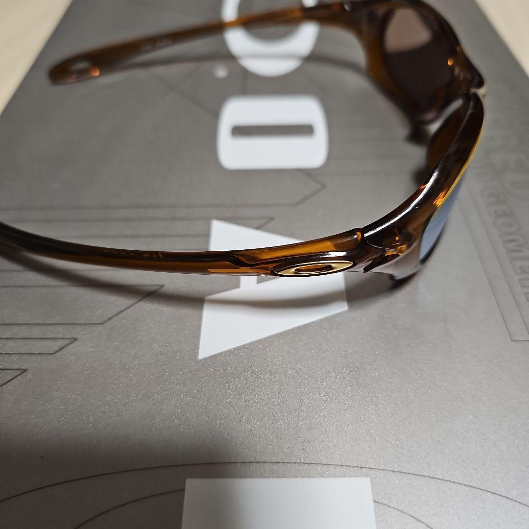 Oakley xs five スポーツサングラス ブラウン