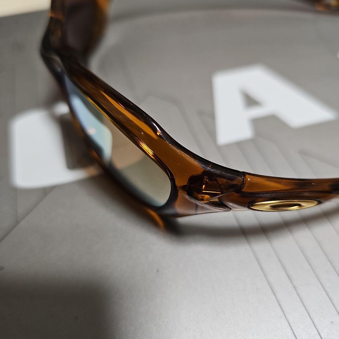 Oakley xs five スポーツサングラス ブラウン