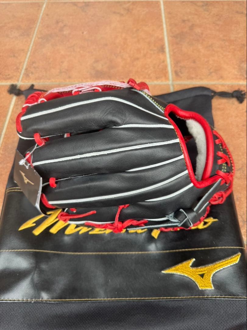 新品未使用ミズノプロ　軟式グローブ紅林モデル