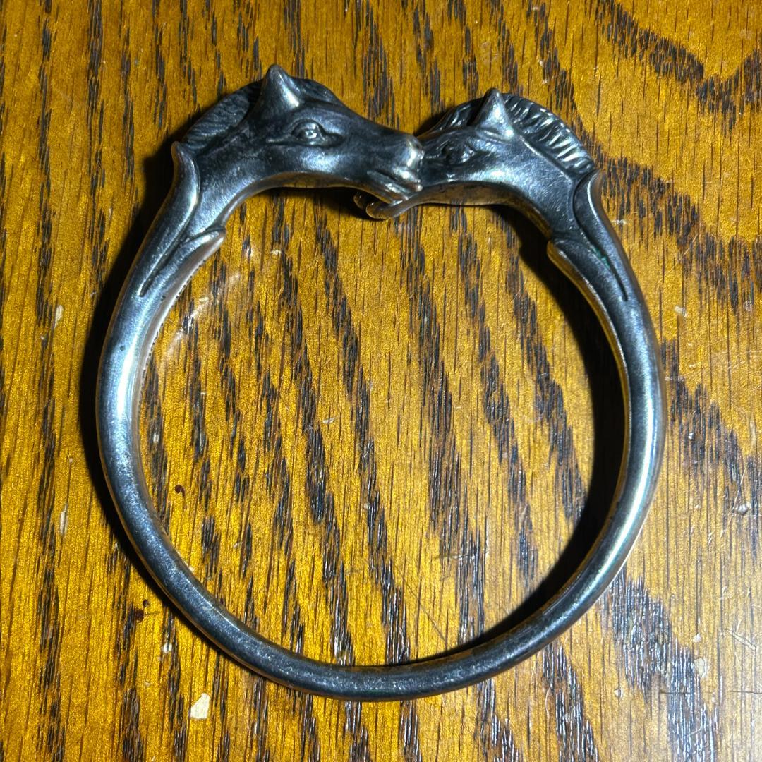 エルメス　シュバルホース　ダブルヘッドバングル