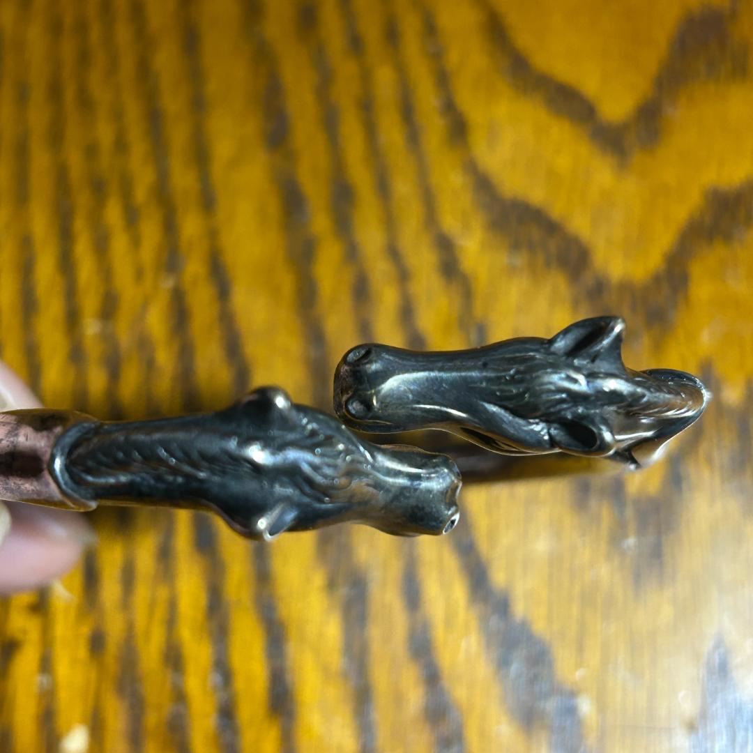 エルメス　シュバルホース　ダブルヘッドバングル