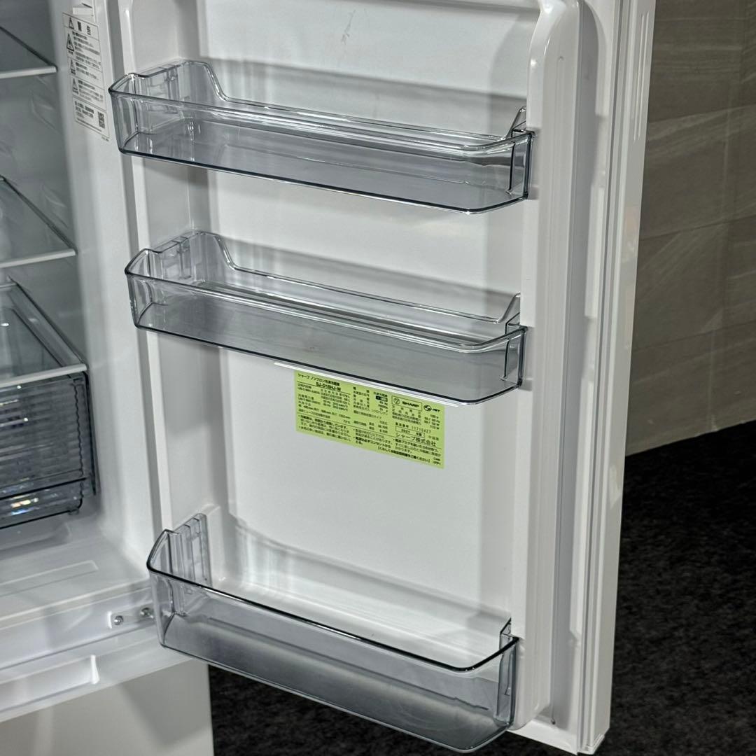 SHARP 冷蔵庫 179L 2021年製 高年式 ホワイト 白 d5357