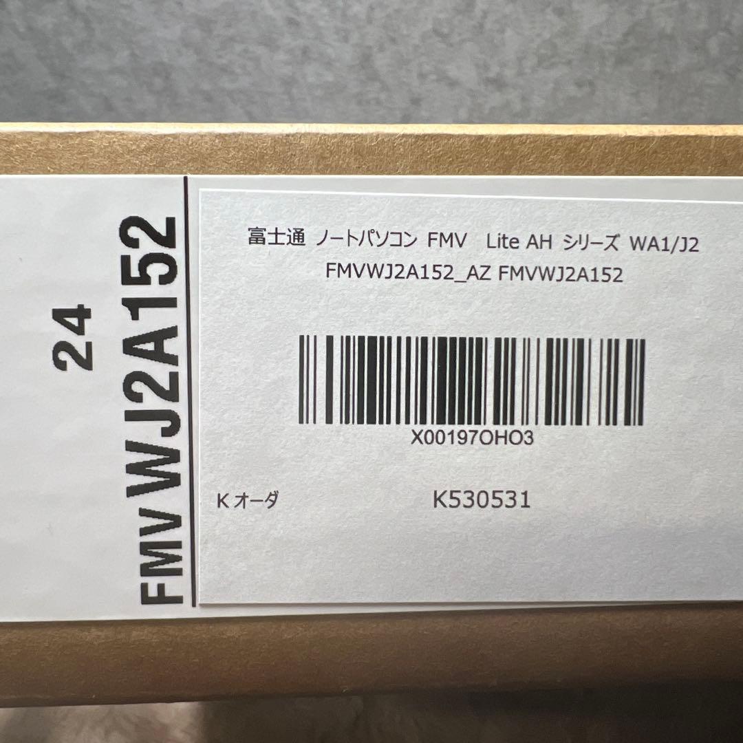 FMV Lite富士通 ノートパソコン　FMVWJ2A152