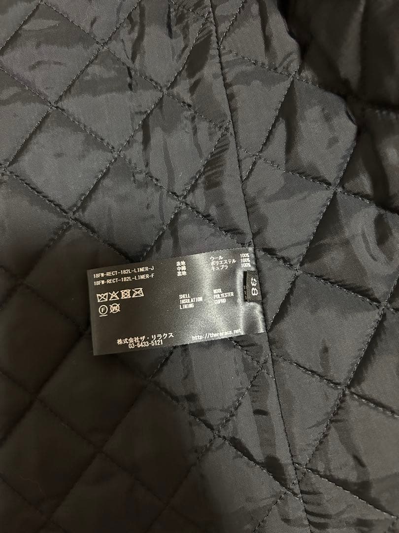 【美品】ザ リラクス THE RERACS黒モッズコート 18AWベストM65