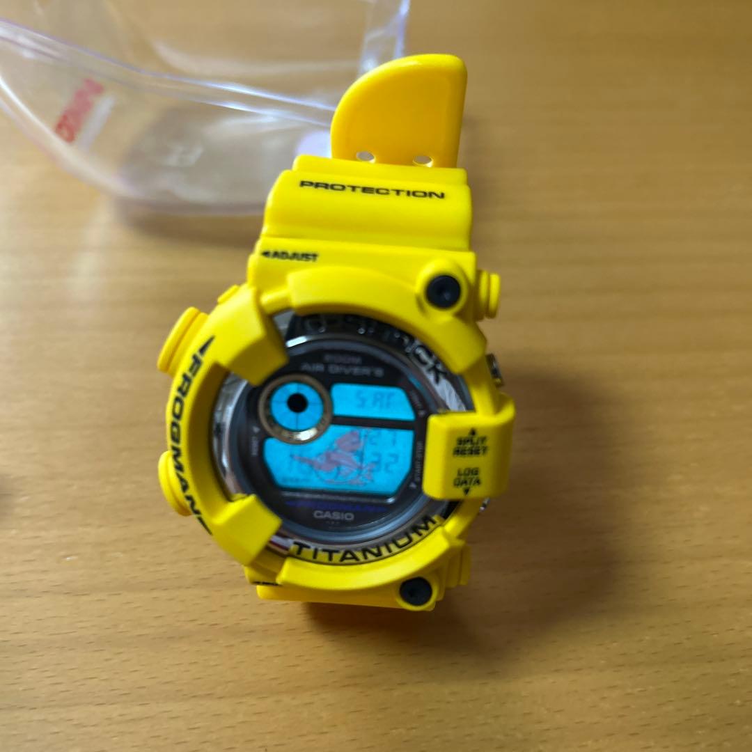 CASIO G-SHOCK FROGMAN イエロー　カジキ　フロッグマン