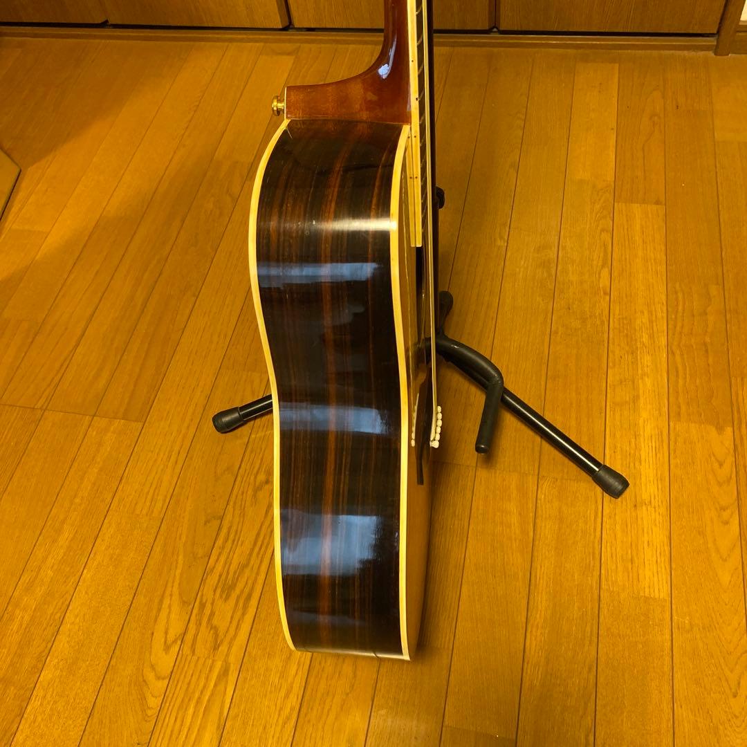 ハカランダ、古賀ギター、バードケース、ピックアップ付き、ビンテージ稼働品