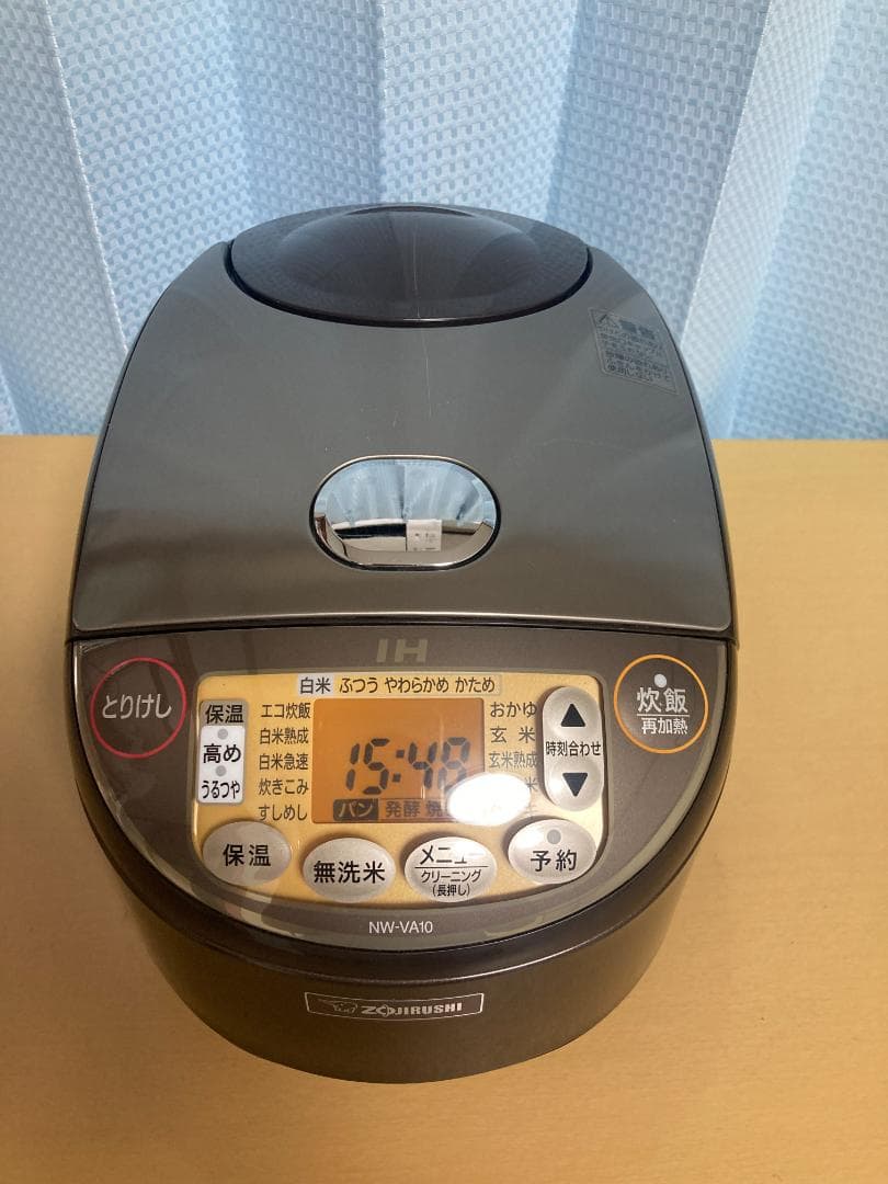 ★美品★ZOJIRUSHI NW-VA10型 IH炊飯ジャー19年製 1,0L