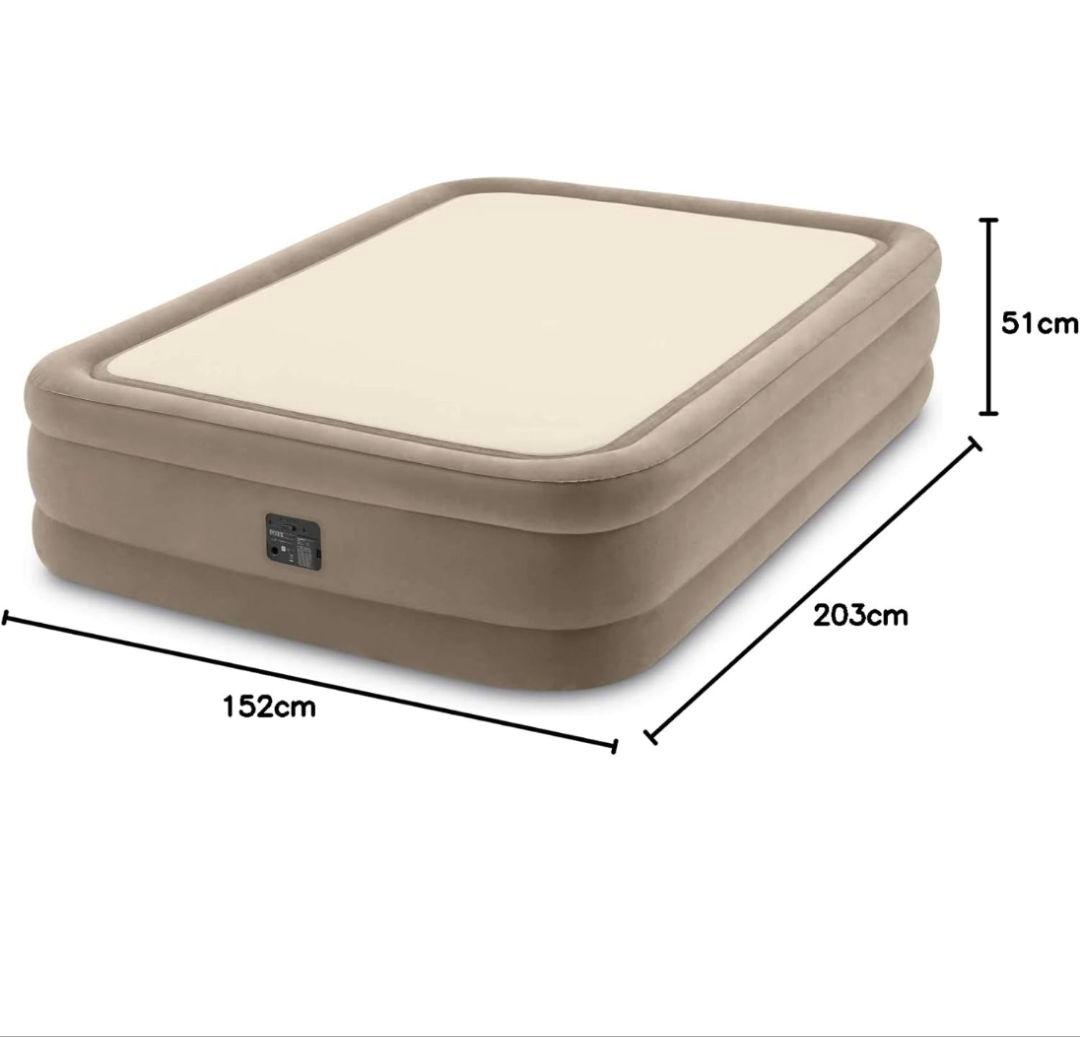 【おすすめ】INTEX クイーンサイズ エアーベッド