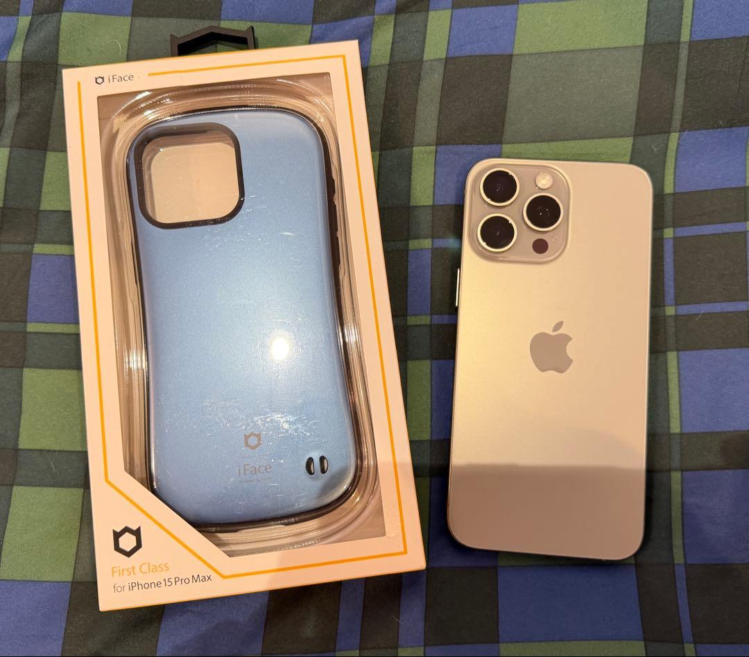 【美品】iPhone15 Pro MAX 512GB ナチュラルチタニウム