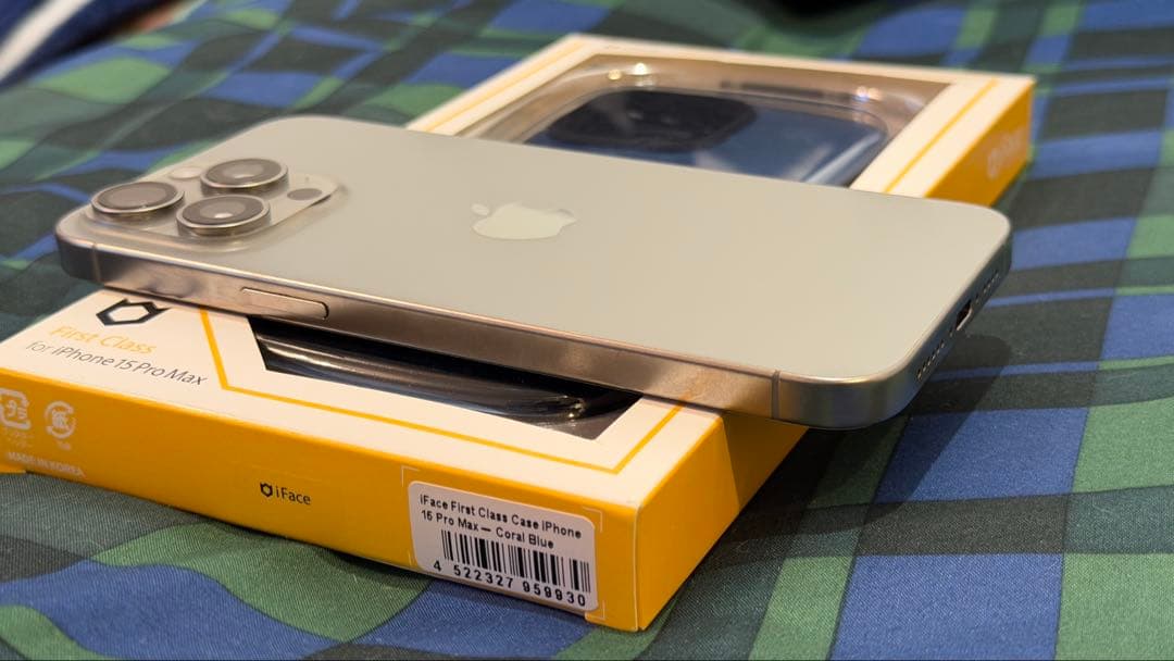 【美品】iPhone15 Pro MAX 512GB ナチュラルチタニウム