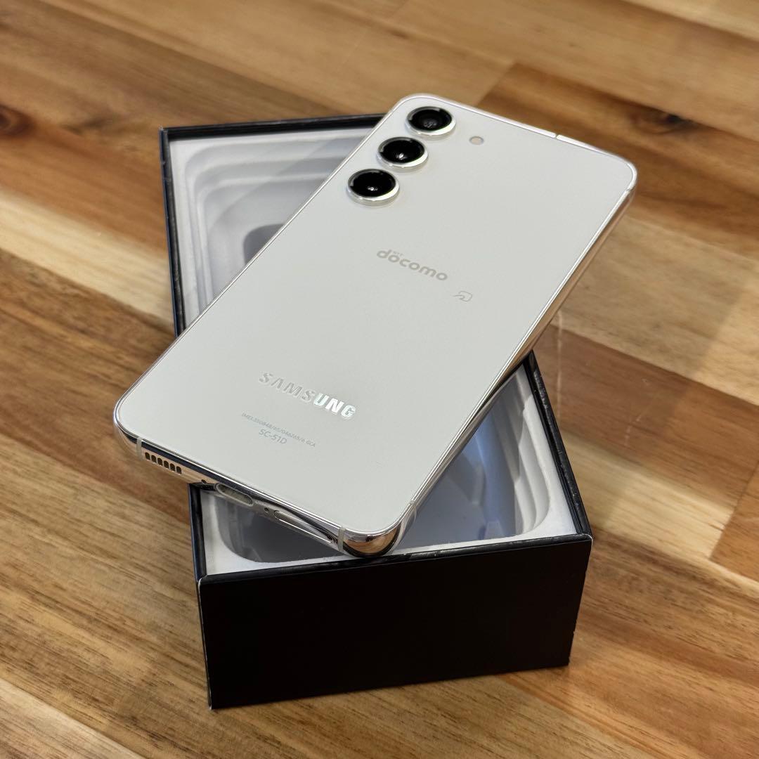 ハ*ー様 新品同様Galaxy S23 256gb SC-51D 国内版SIMフ