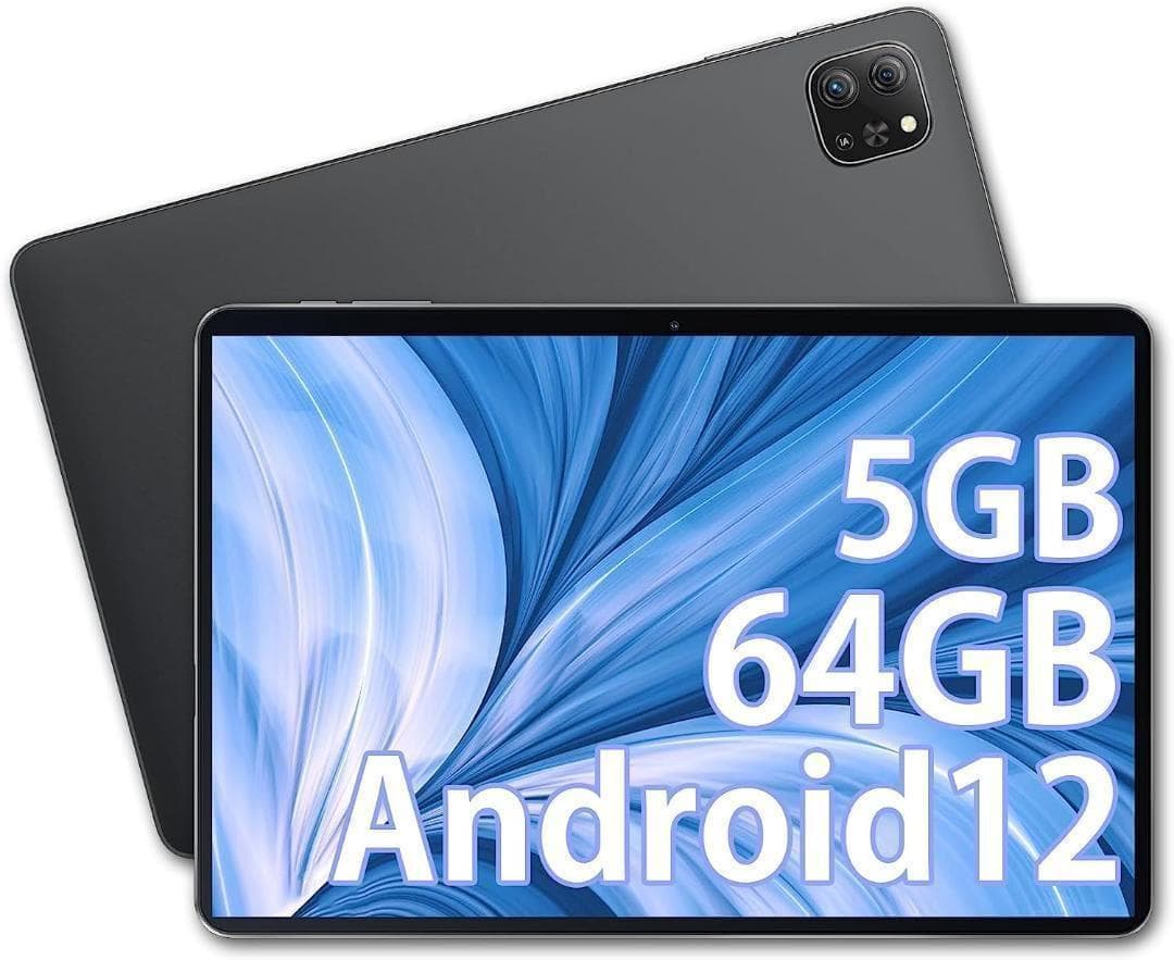 Android12 タブレット 10インチ wi-fiモデル 大容量バッテリー