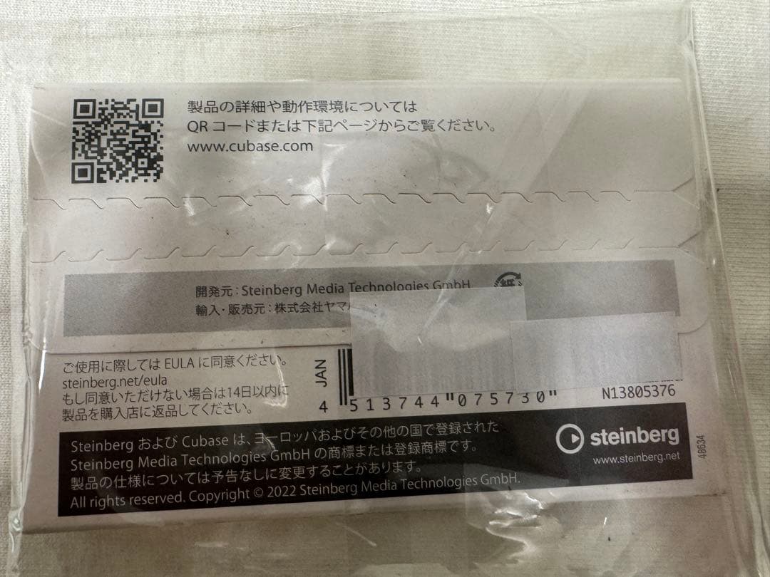 Steinberg DAWソフト CUBASE ARTIST 13 通常版