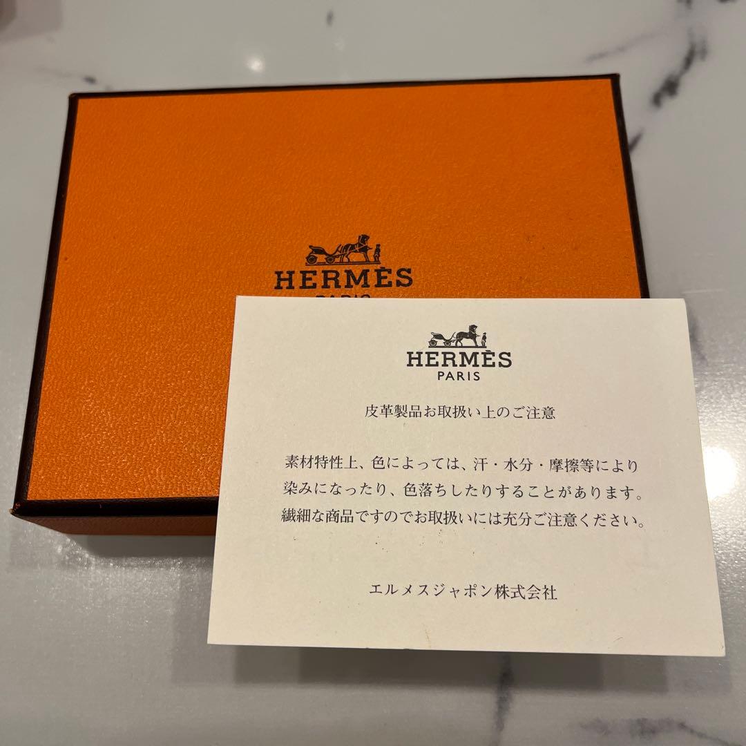 HERMES エルメス　エンベロープ名刺入れ 新品未使用、箱入り。