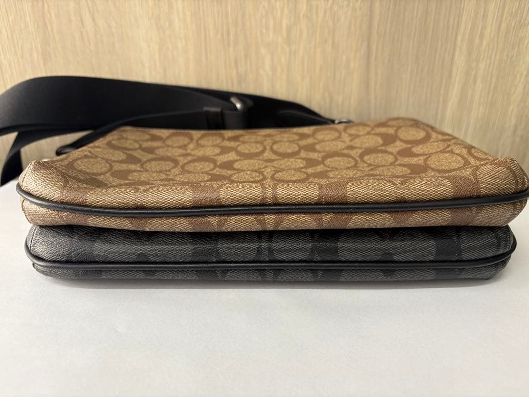 COACH コーチ エヴァレット クロスボディ ショルダーバッグ 美品