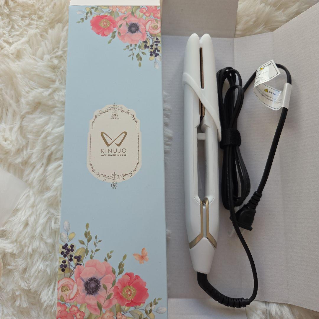 新品未使用 KINUJO ストレートヘアアイロン D5200-F キヌジョ