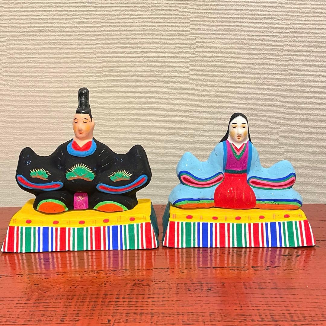 【ひらりさん】雛人形4種 お雛様 民藝