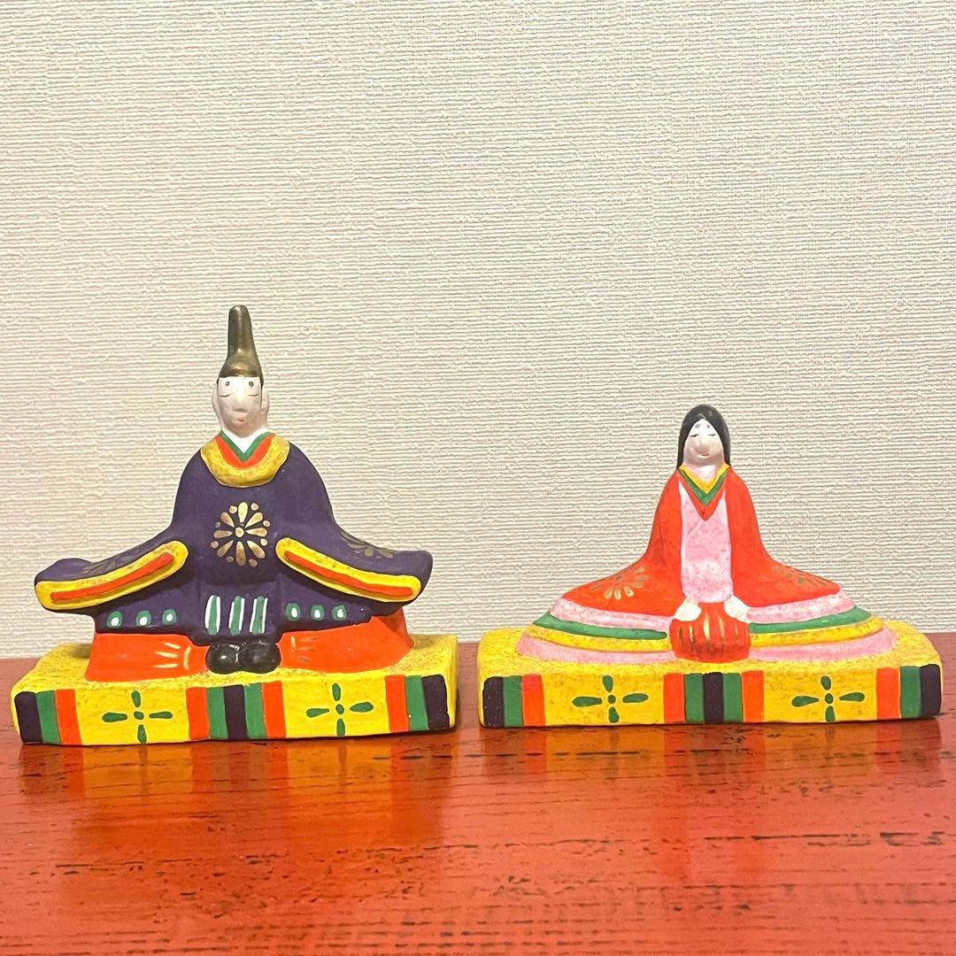 【ひらりさん】雛人形4種 お雛様 民藝