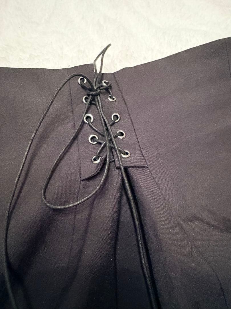 ATELIER BOZ(アトリエ ボズ) ショートパンツ ハイウエスト 黒