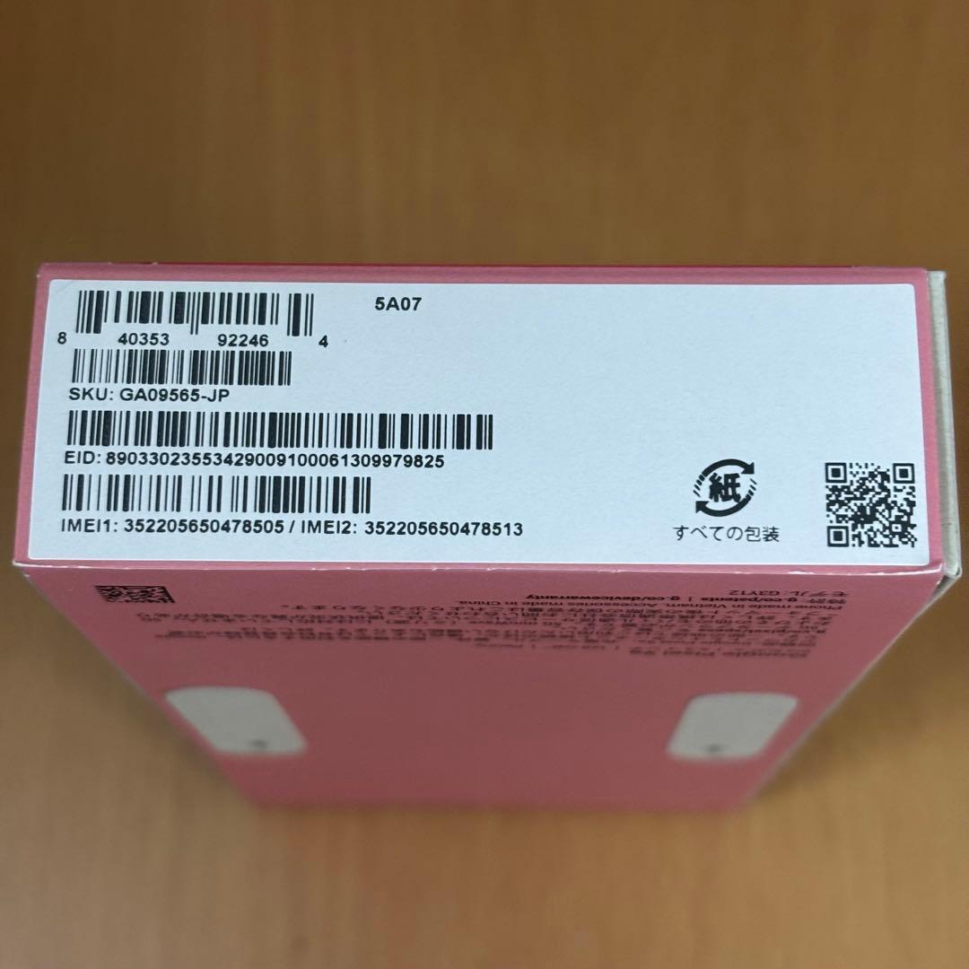 新品未開封 Google Pixel 9a 128GB ピンク ピオニー