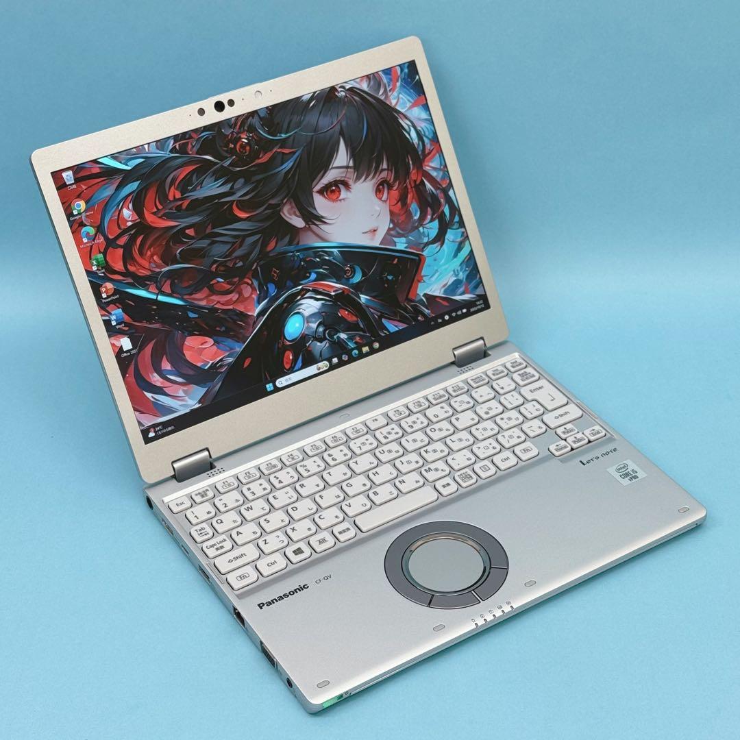 843 極美品 使用290時間 16GB レッツノート QV9 第10世代