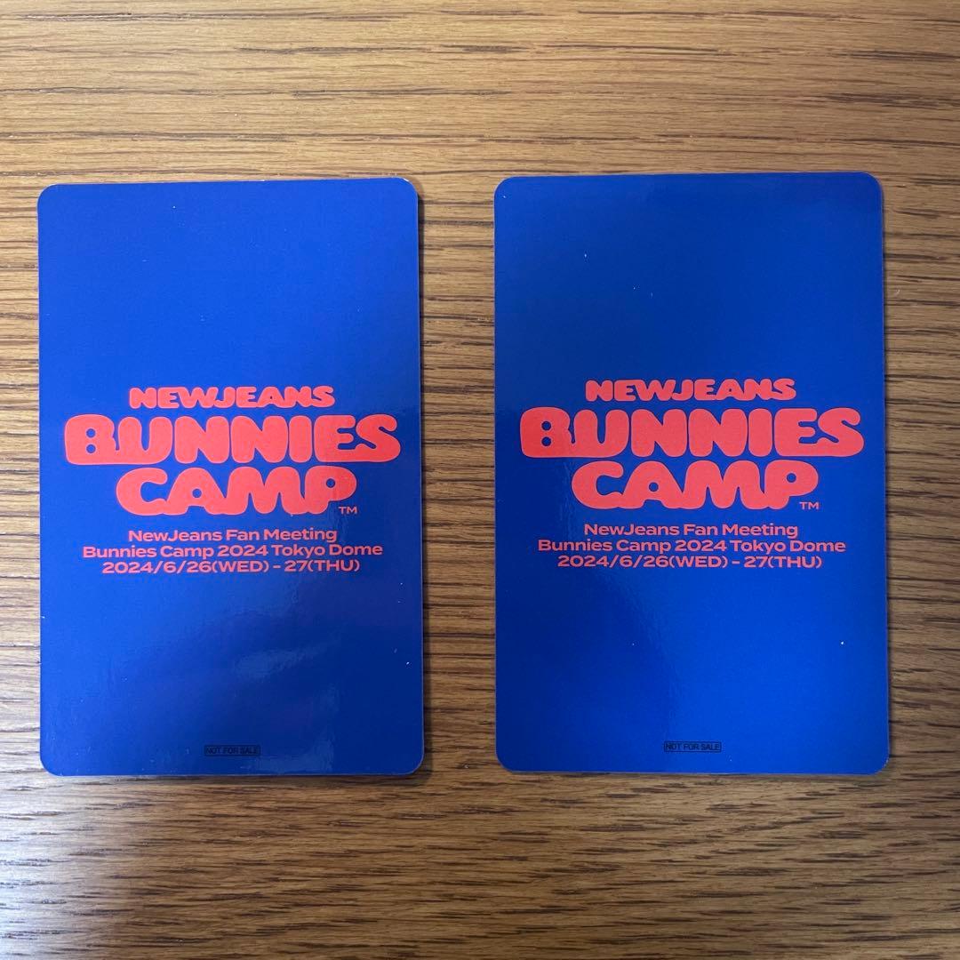 newjeans ミンジ 会場限定トレカ　東京ドーム　bunnies camp